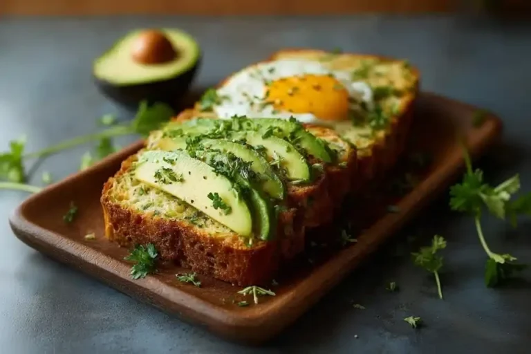 Avocado Brot mit Ei Rezept