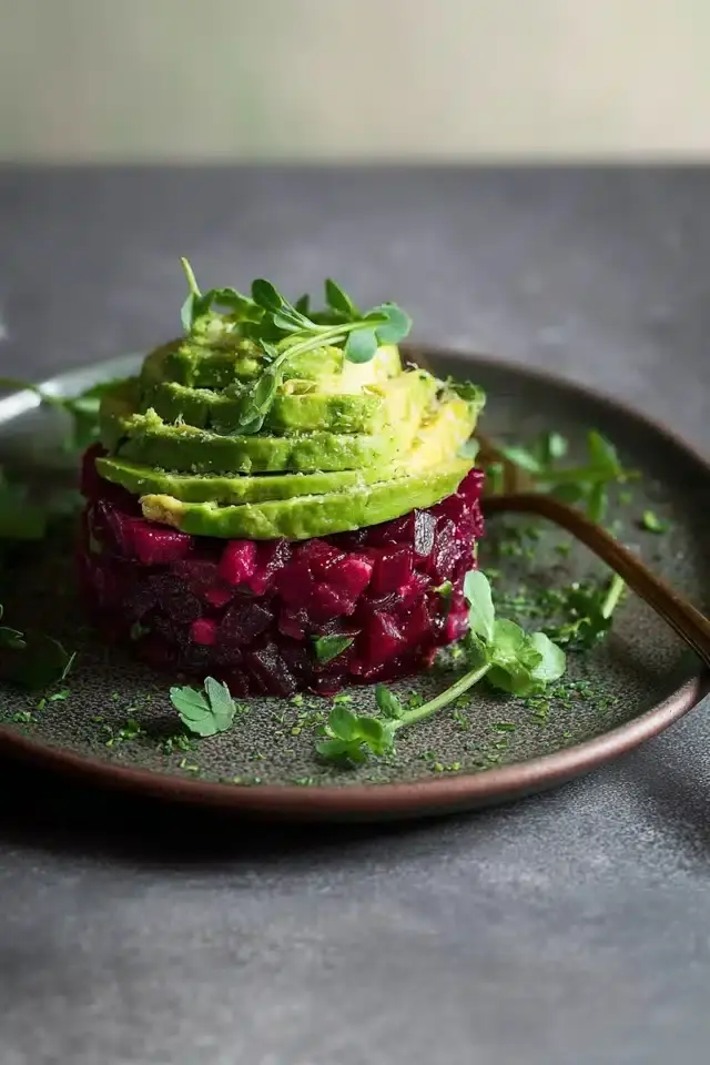 Avocado Rote Bete Tatar