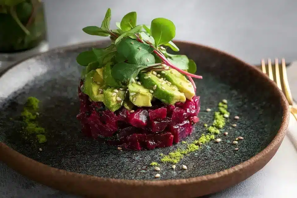 Avocado Rote Bete Tatar