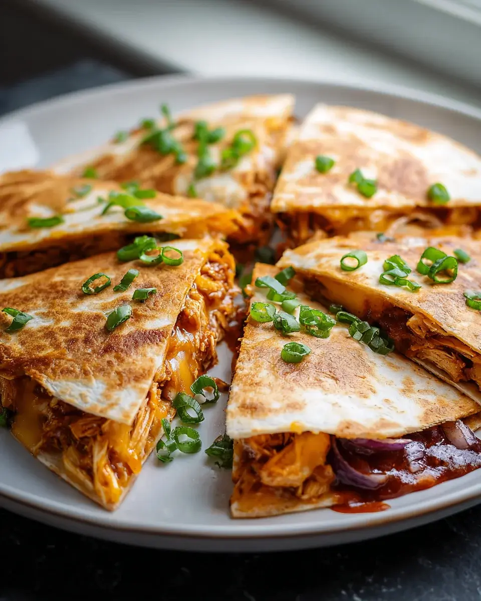 BBQ Chicken Quesadillas