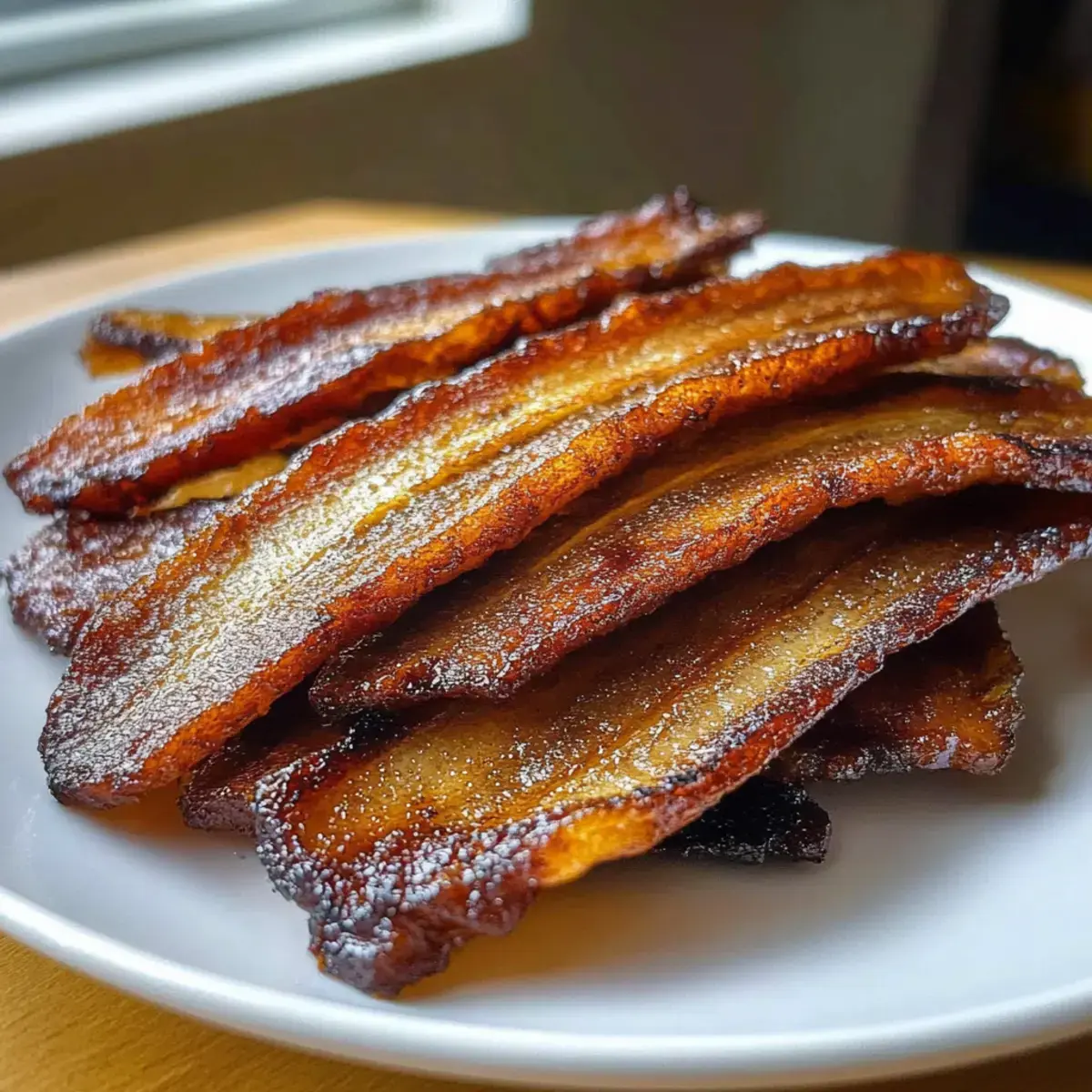 Bacon aus Bananenschalen