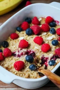Cremige Baked Oats