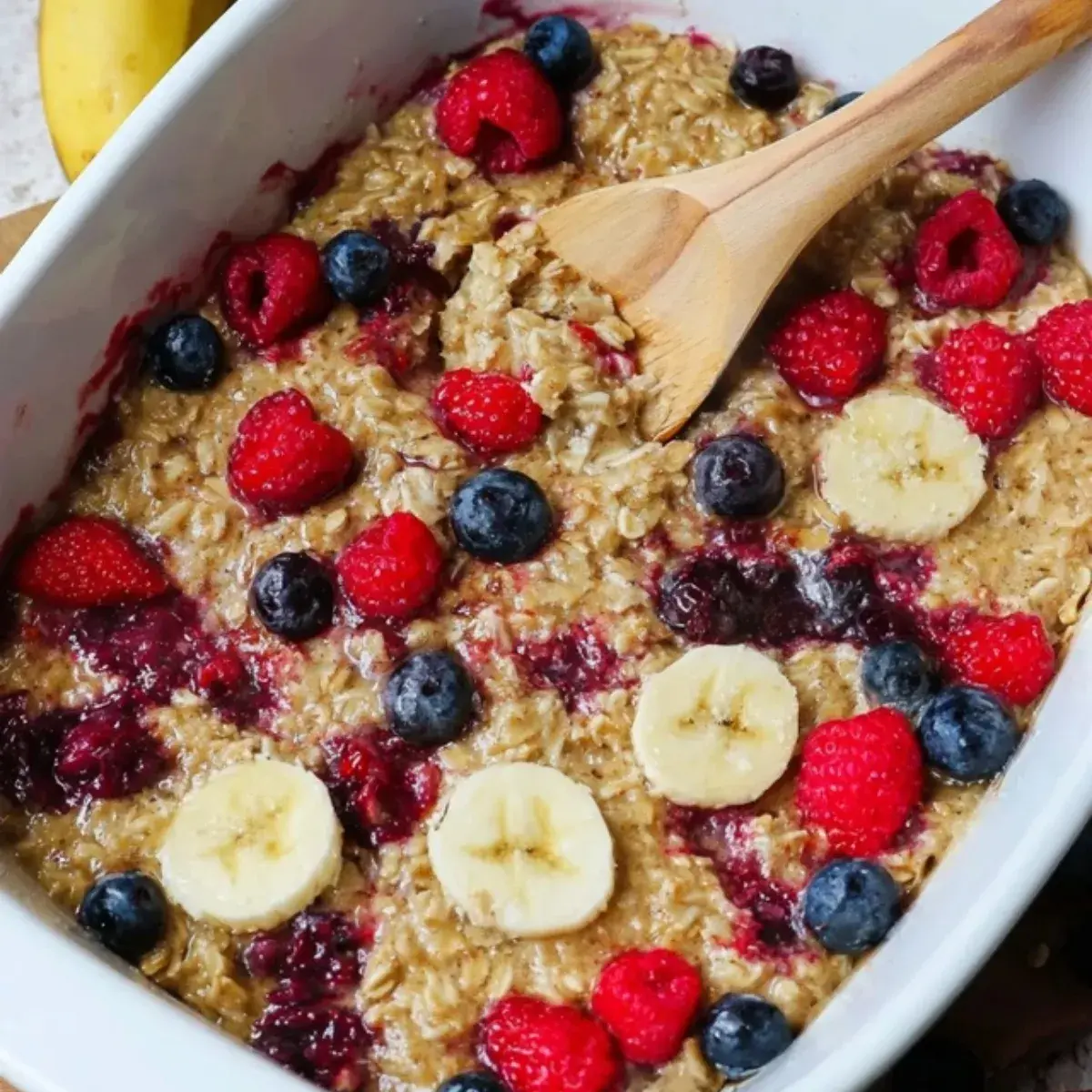 Baked Oats Rezept