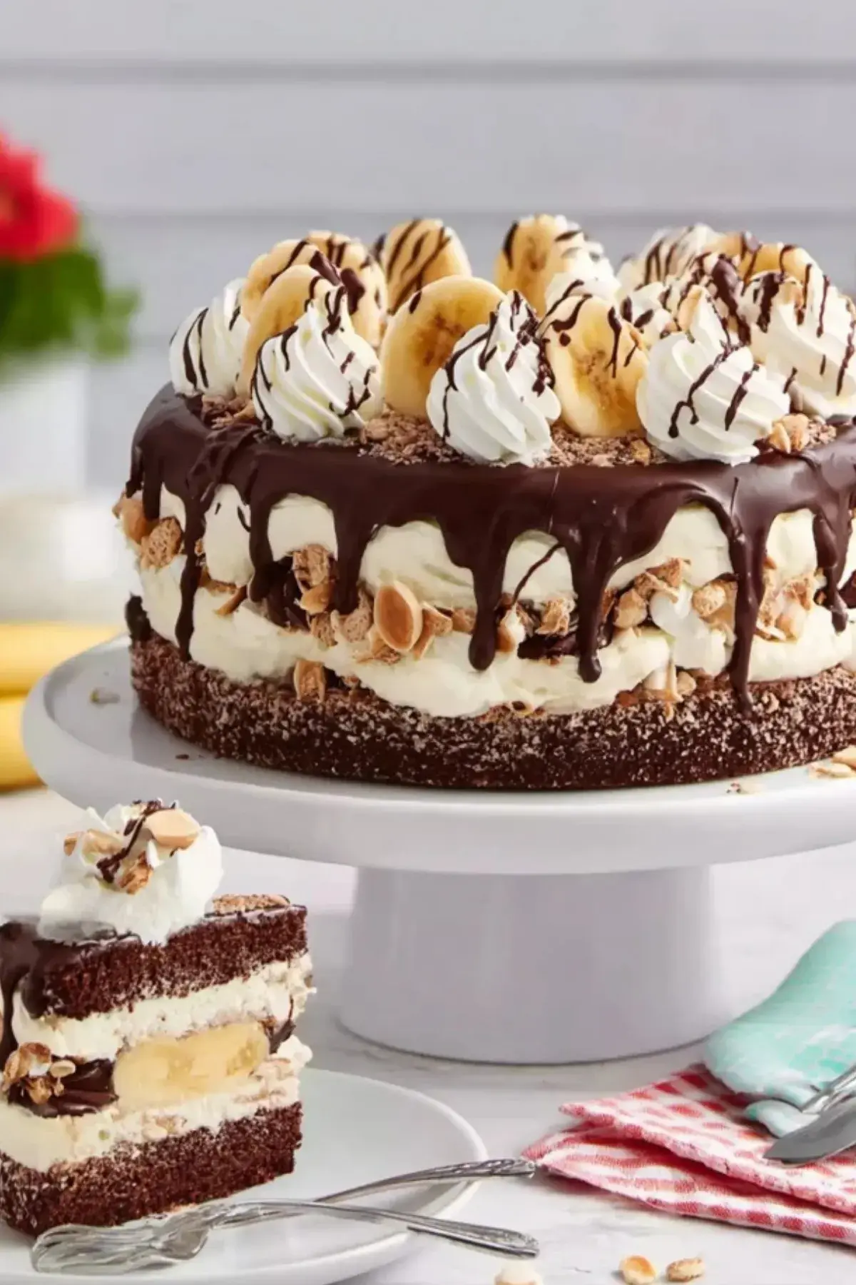 Banana Split Torte