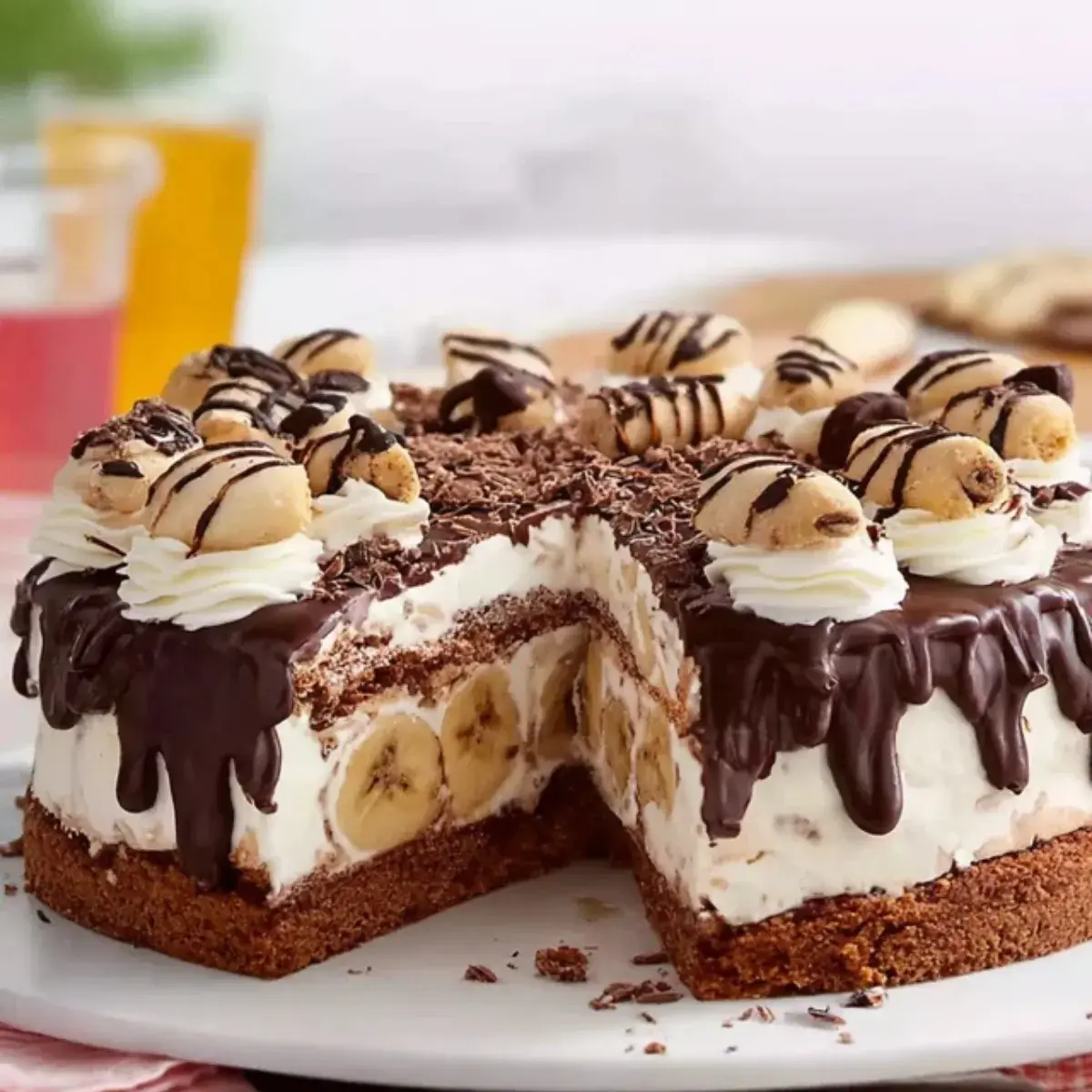 Banana Split Torte