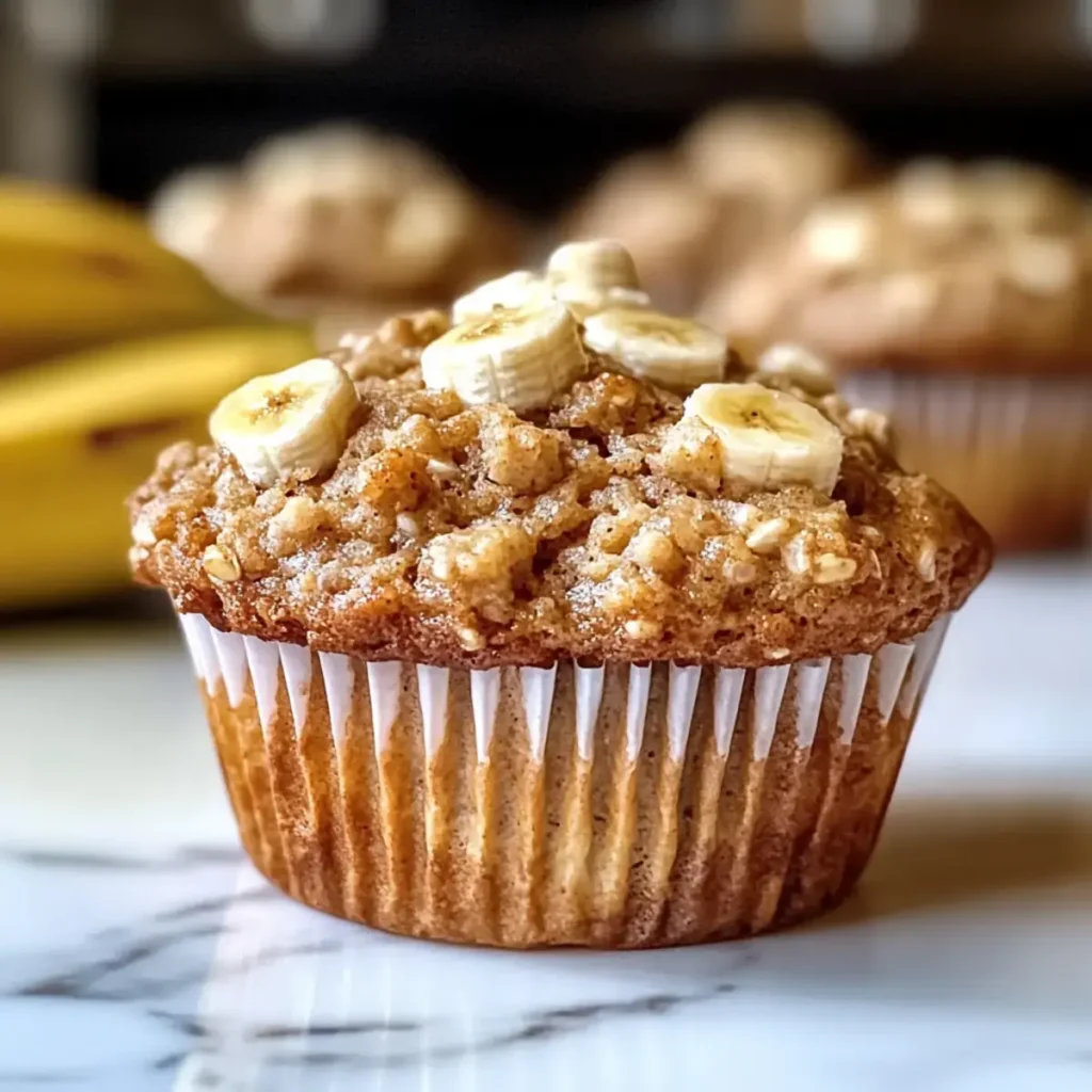 Bananen-Haferflocken-Muffins für den ultimativen Snack