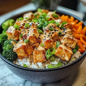 Bang Bang Hähnchen Schüssel