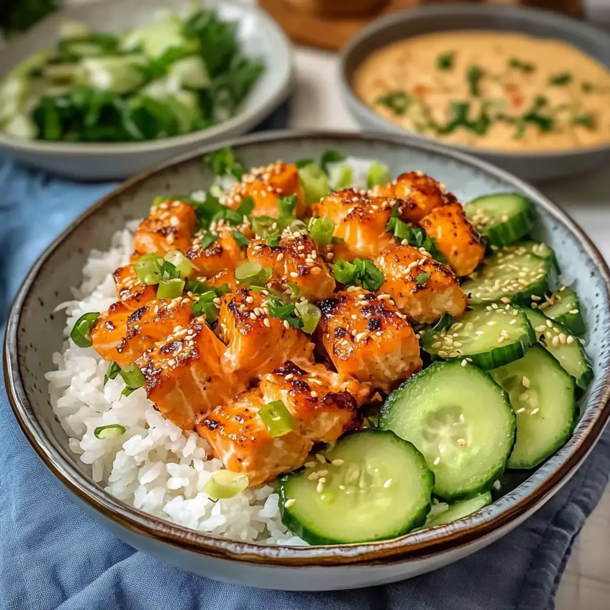 Bang Bang Lachs Kokosreis