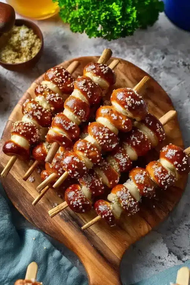 Bayrische Laugenspieße