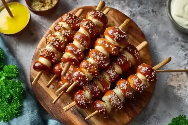 Bayrische Laugenspieße einfach selber machen