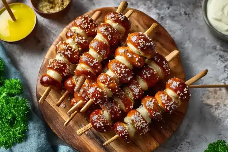 Bayrische Laugenspieße einfach selber machen