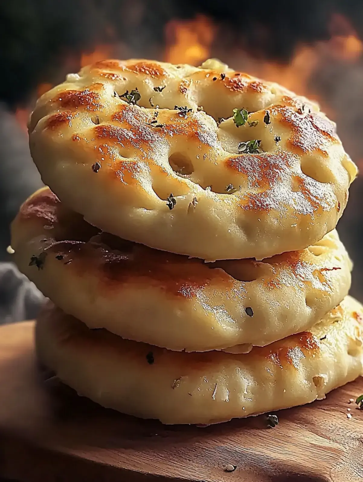 Bazlama türkisches Brot ohne Ofen