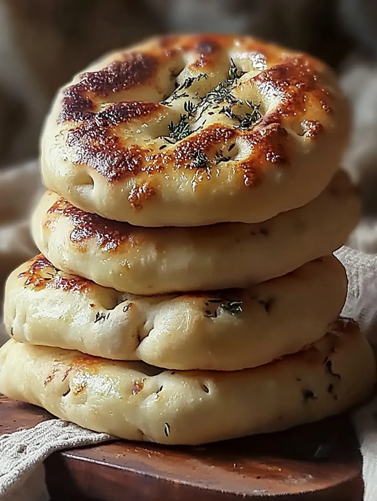 Bazlama tyrkisches Brot ohne Ofen