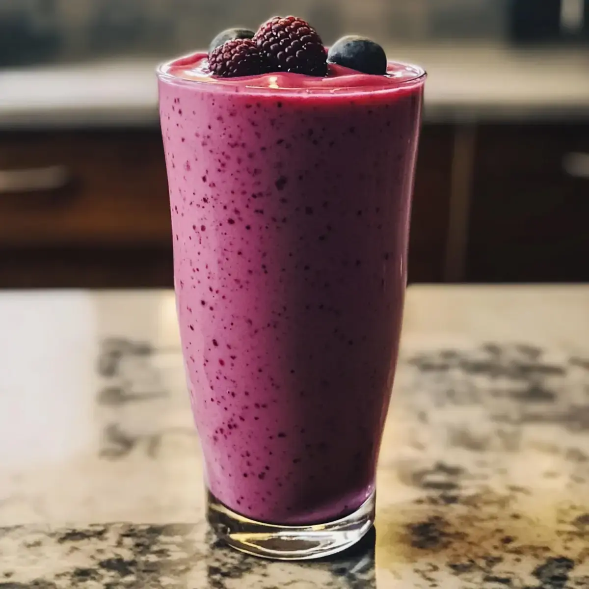 Beerenprotein-Smoothie
