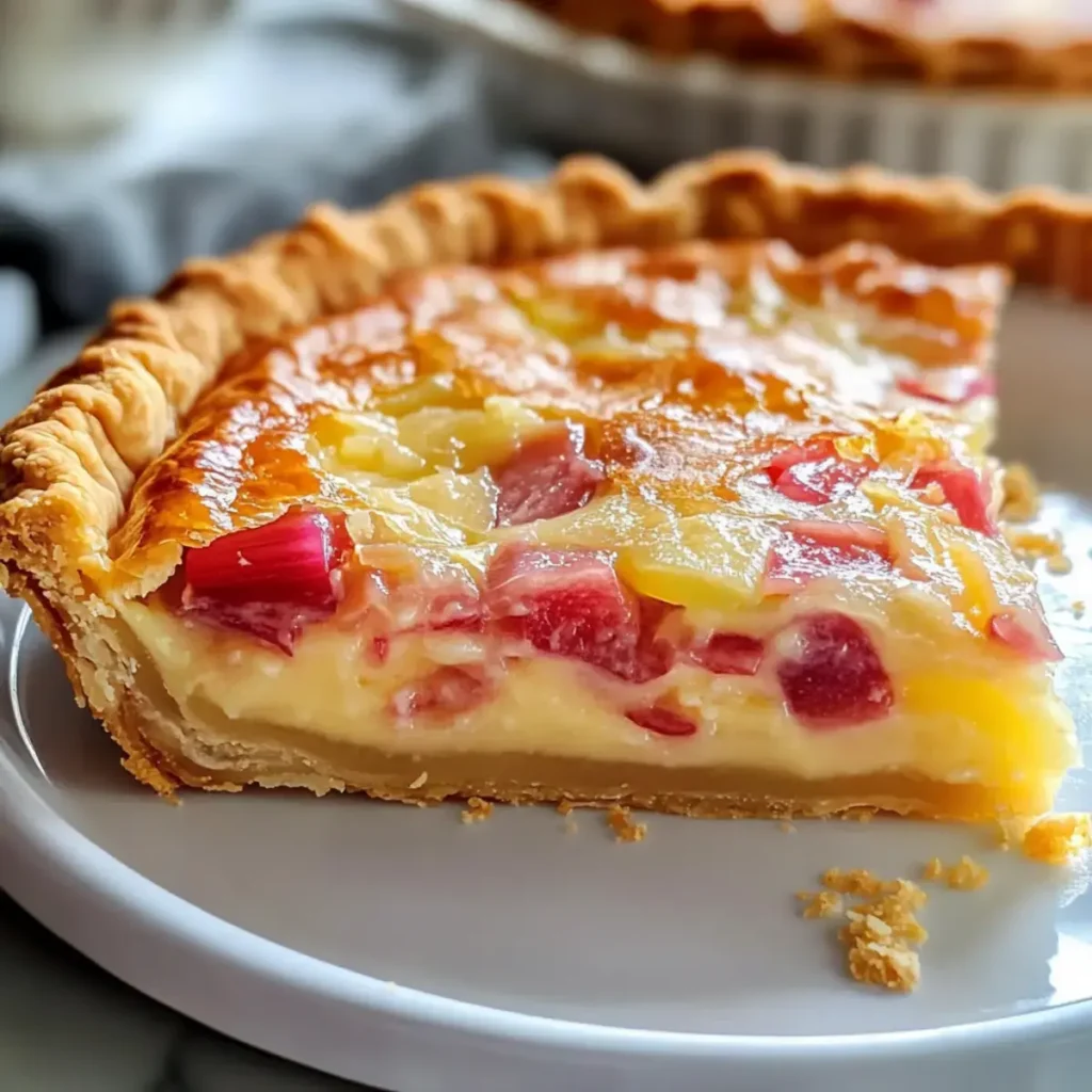 Bester Rhabarber-Zitronen-Kuchen