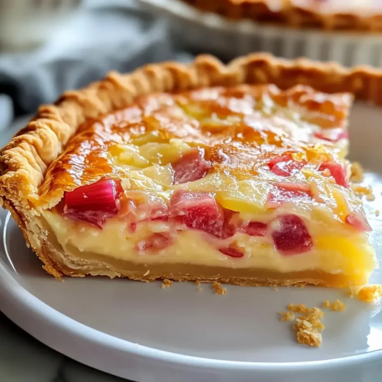 Bester Rhabarber-Zitronen-Kuchen