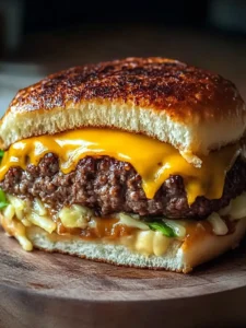 Big Mac Keto Hackbraten