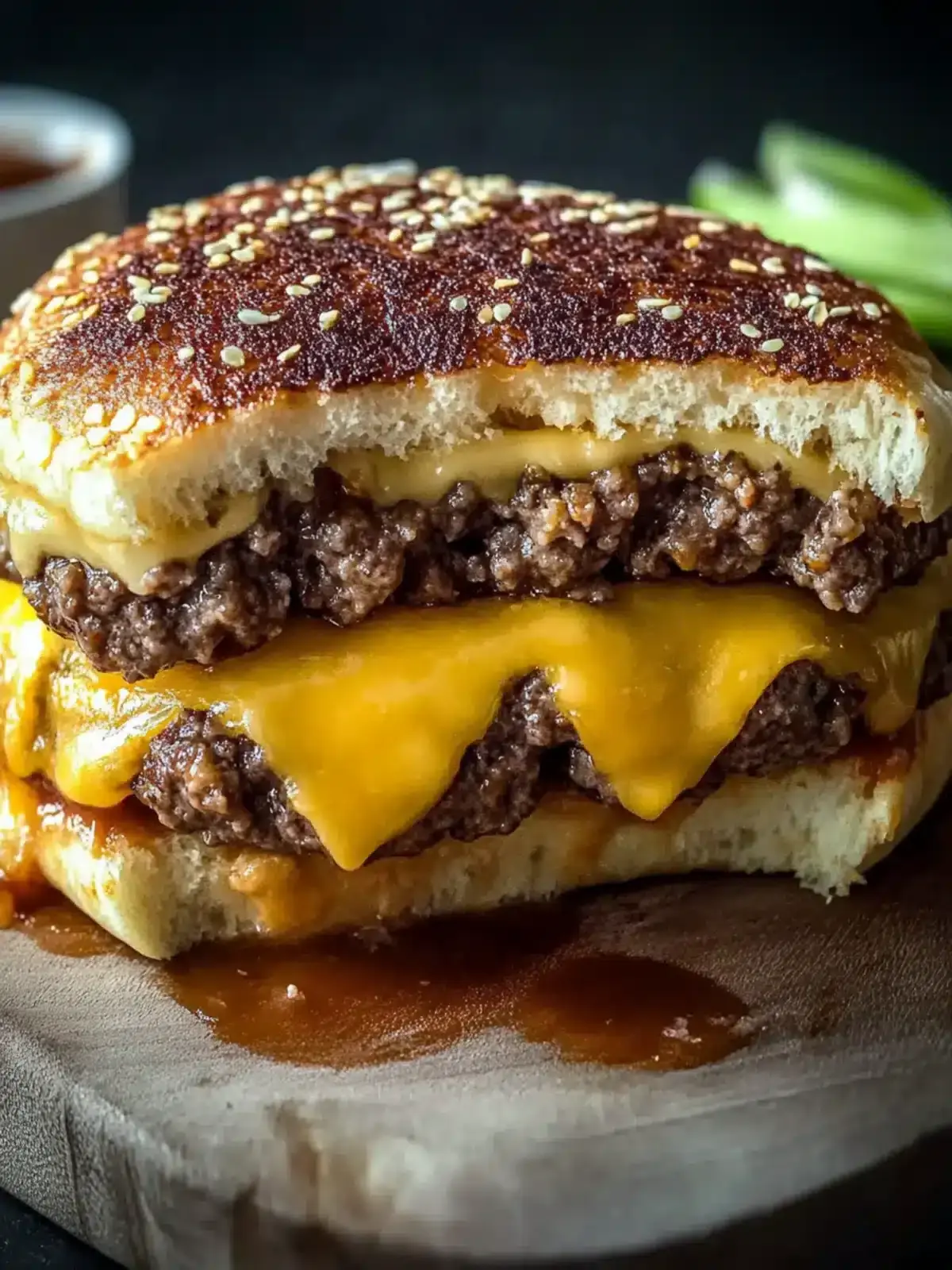 Big Mac Keto Hackbraten