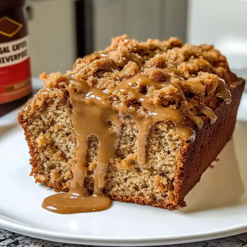 Biscoff Bananenbrot mit Keksbutter