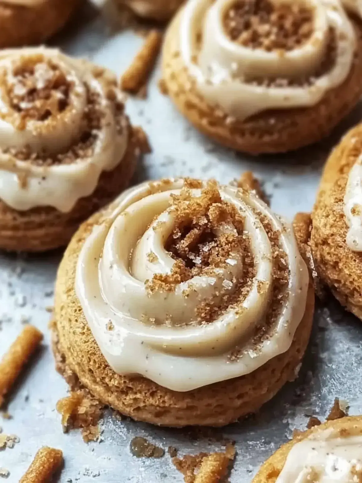 Biscoff Keksbutter Zimtschnecken