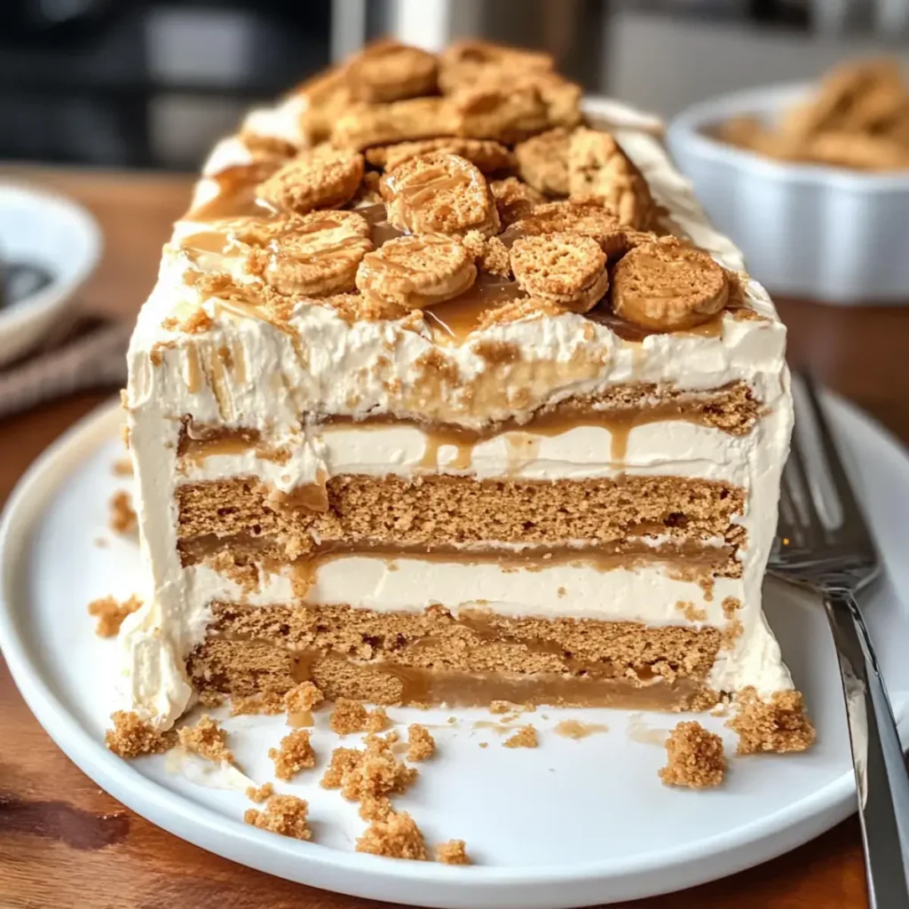 Biscoff Kühlschrankkuchen – der perfekte No-Bake Genuss