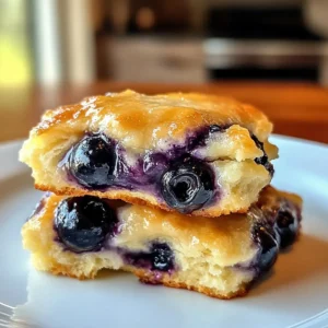 Blaubeerkäse-Schwimmkekse