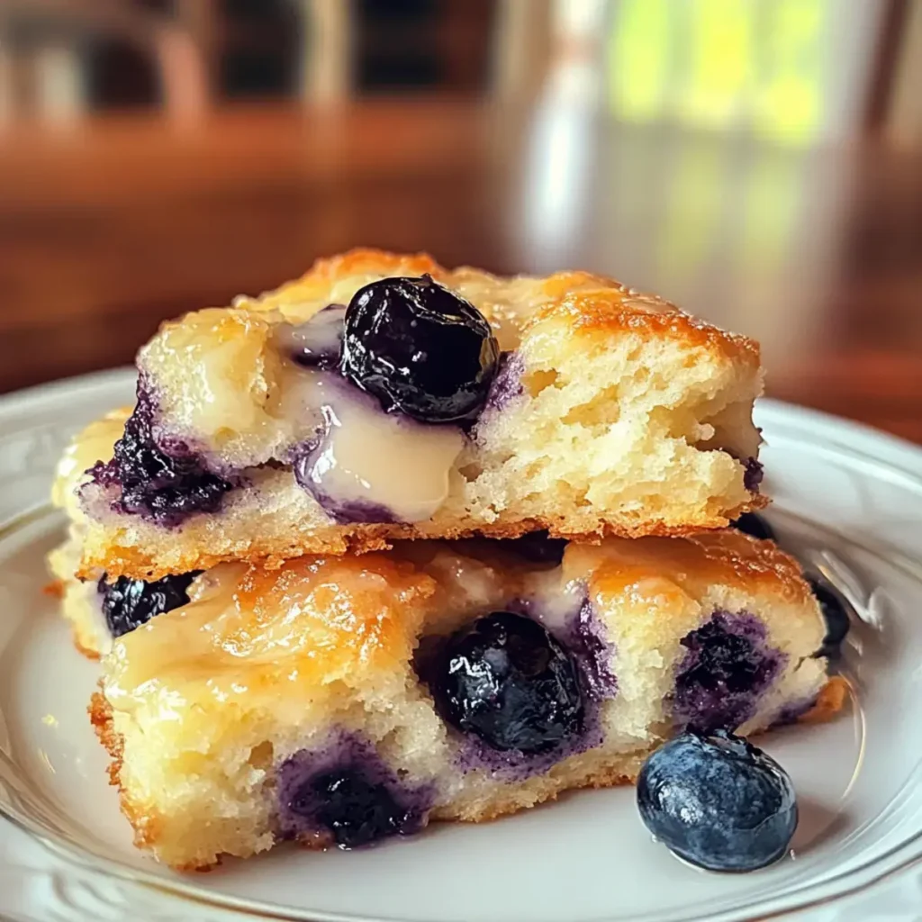 Blaubeerkäse-Schwimmkekse