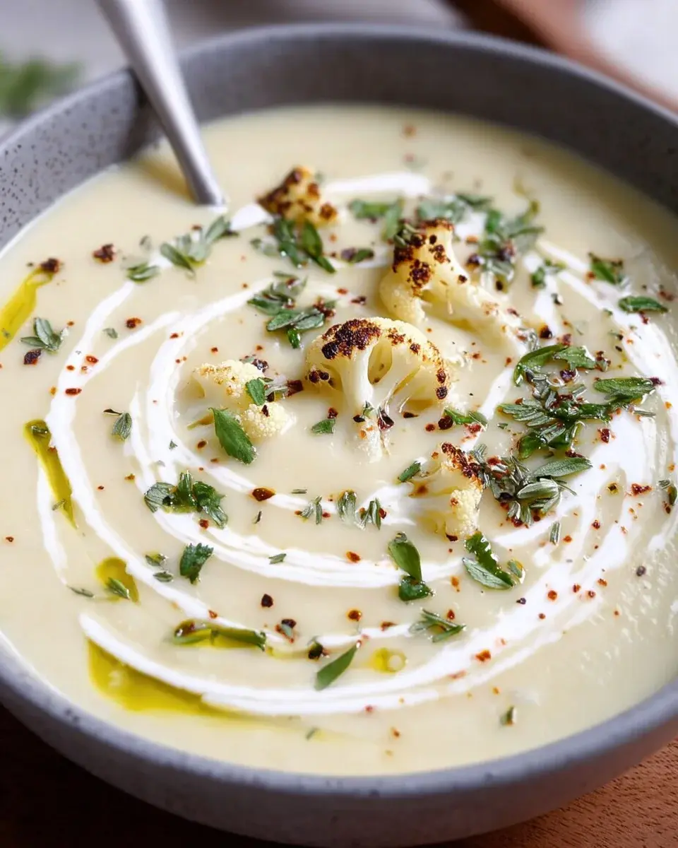 Blumenkohlsuppe Rezept