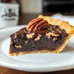 Bourbon Schokoladen-Pekannusstorte