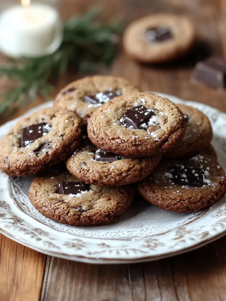 Braune Butter Schokoladenkekse