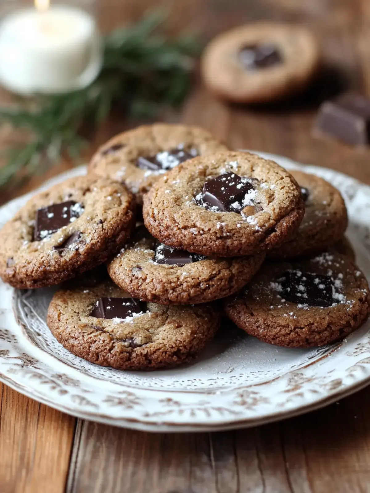 Braune Butter Schokoladenkekse