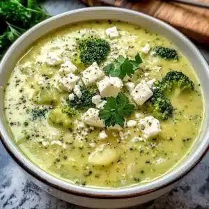 Brokkoli Feta Suppe
