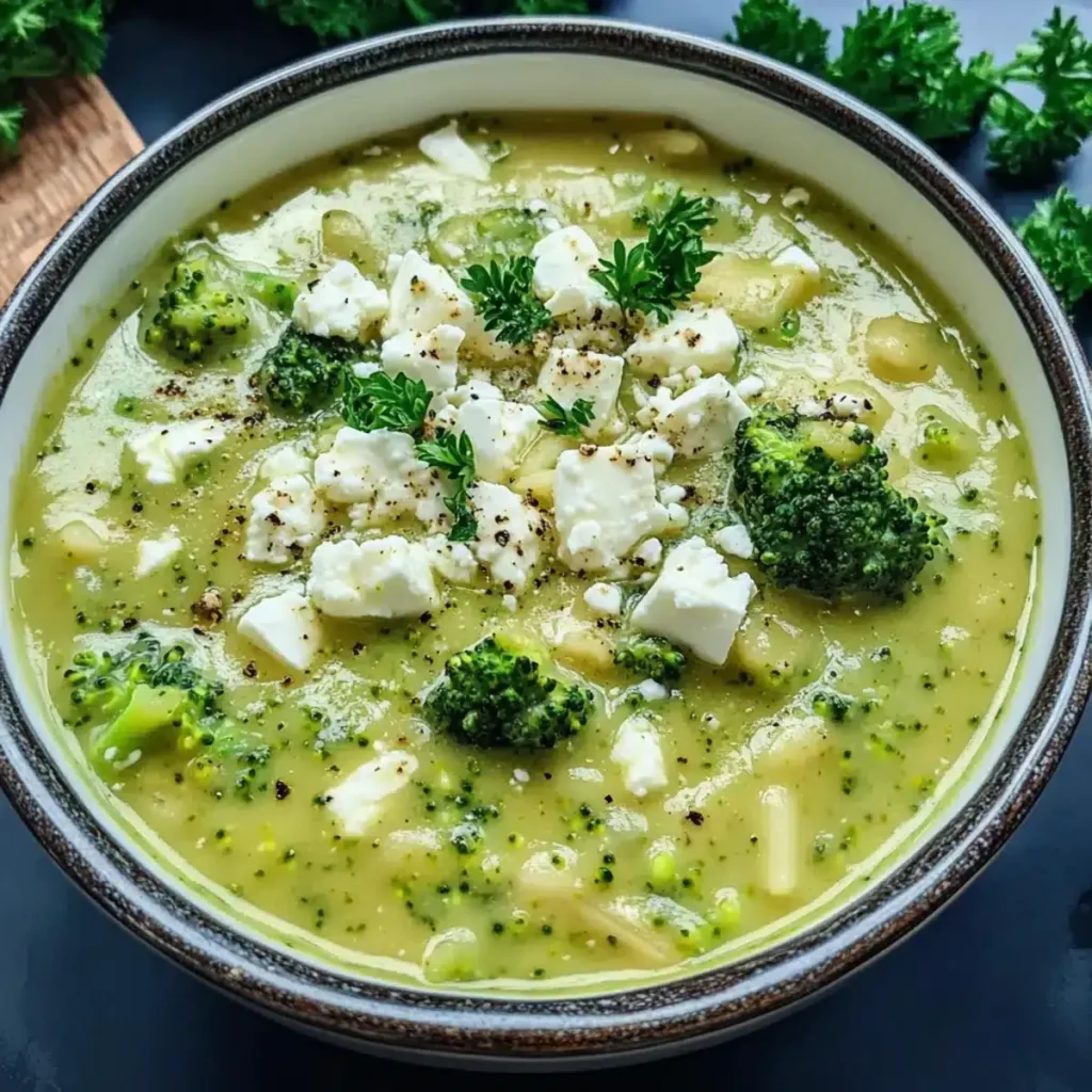 Brokkoli Feta Suppe