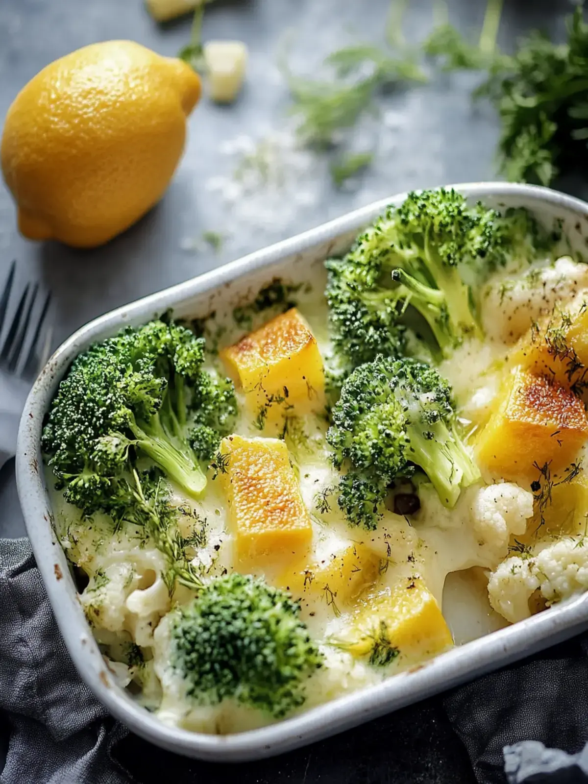 Brokkoli Hähnchen Auflauf