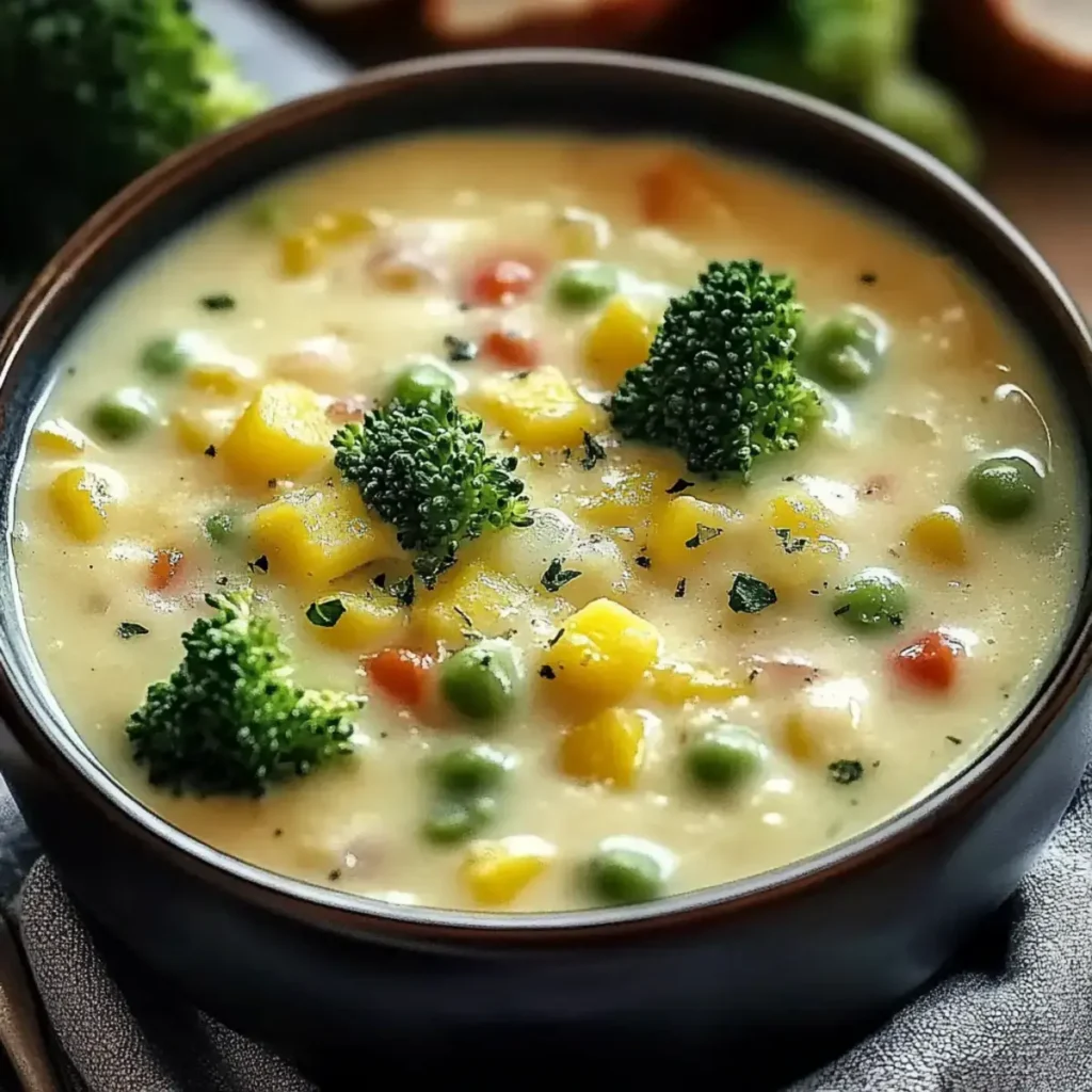 Cremige Brokkoli-Kartoffel-Cremesuppe für kalte Tage