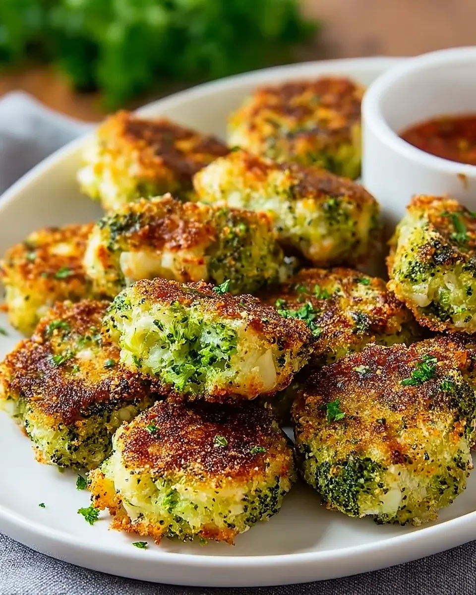 Brokkoli Käse Nuggets Rezept