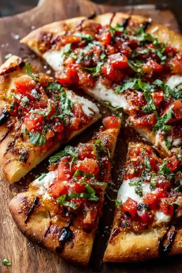 Bruschetta Pizza einfach selber machen