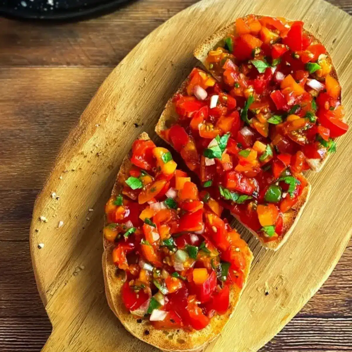 Bruschetta mit Tomaten