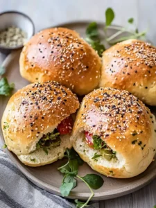 Leckere selbstgemachte Brötchen
