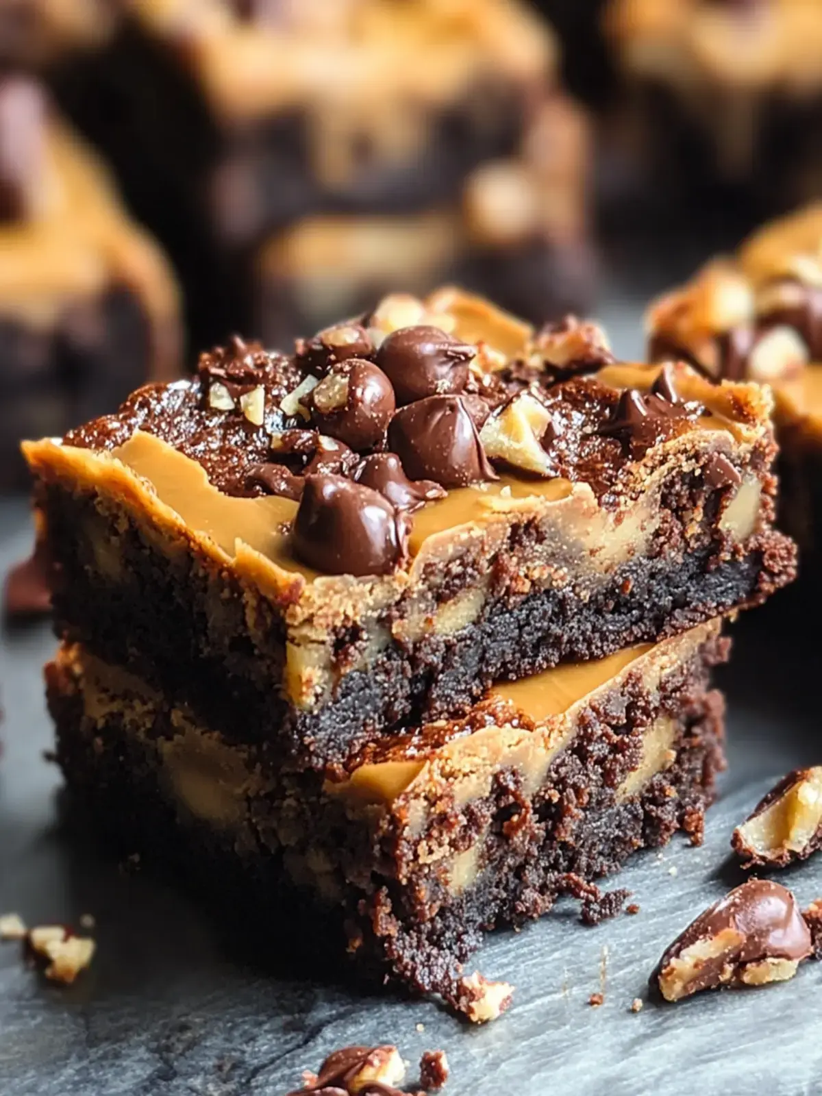 Buckeye Schildkröte Brownies