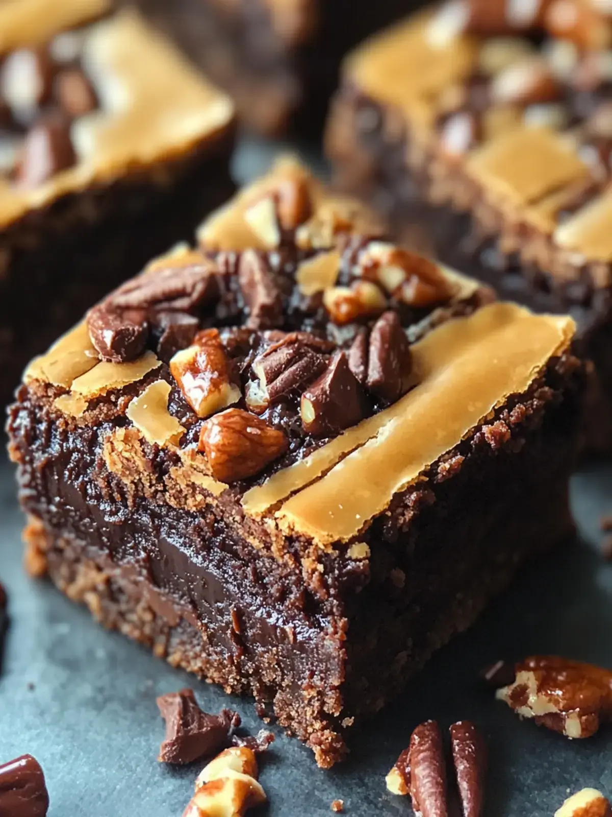 Buckeye Schildkröte Brownies