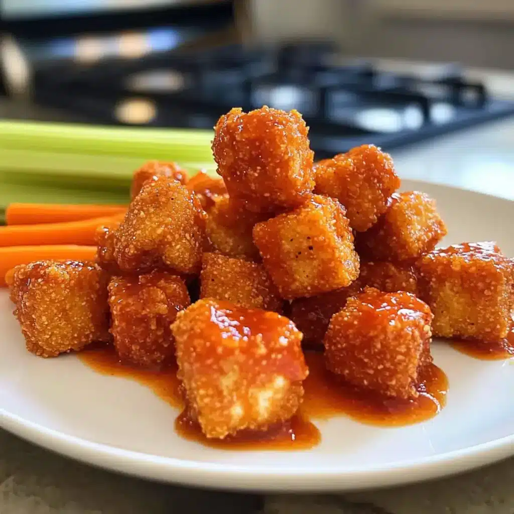 Buffalo Tofu Nuggets Rezept