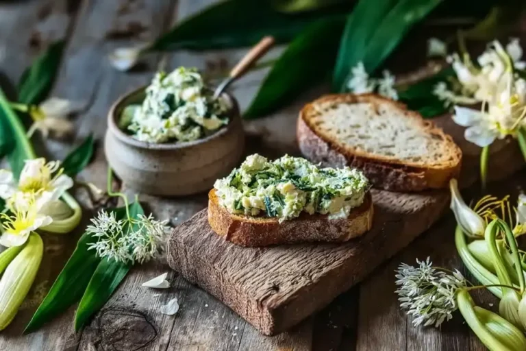 Bärlauch Feta Creme