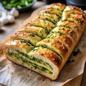 Bärlauch Fächerbrot