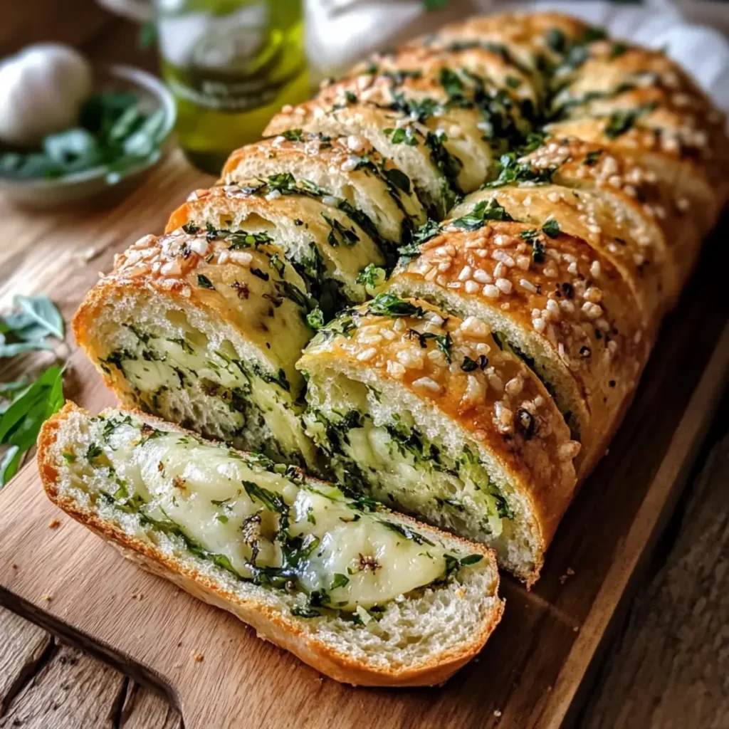 Bärlauch Fächerbrot