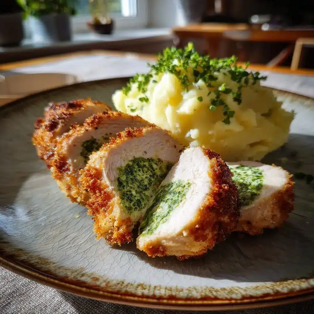 Bärlauch Hähnchen Kartoffelstampf