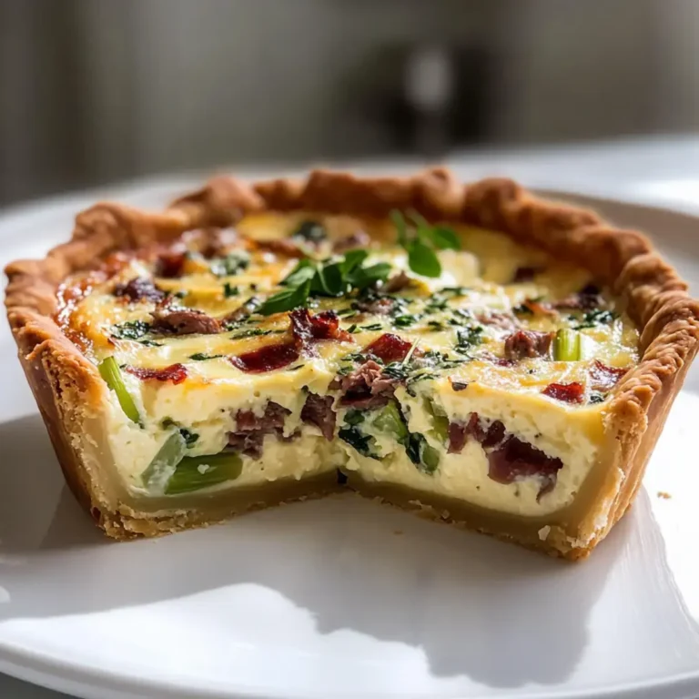 Bärlauch Quiche Rindfleisch