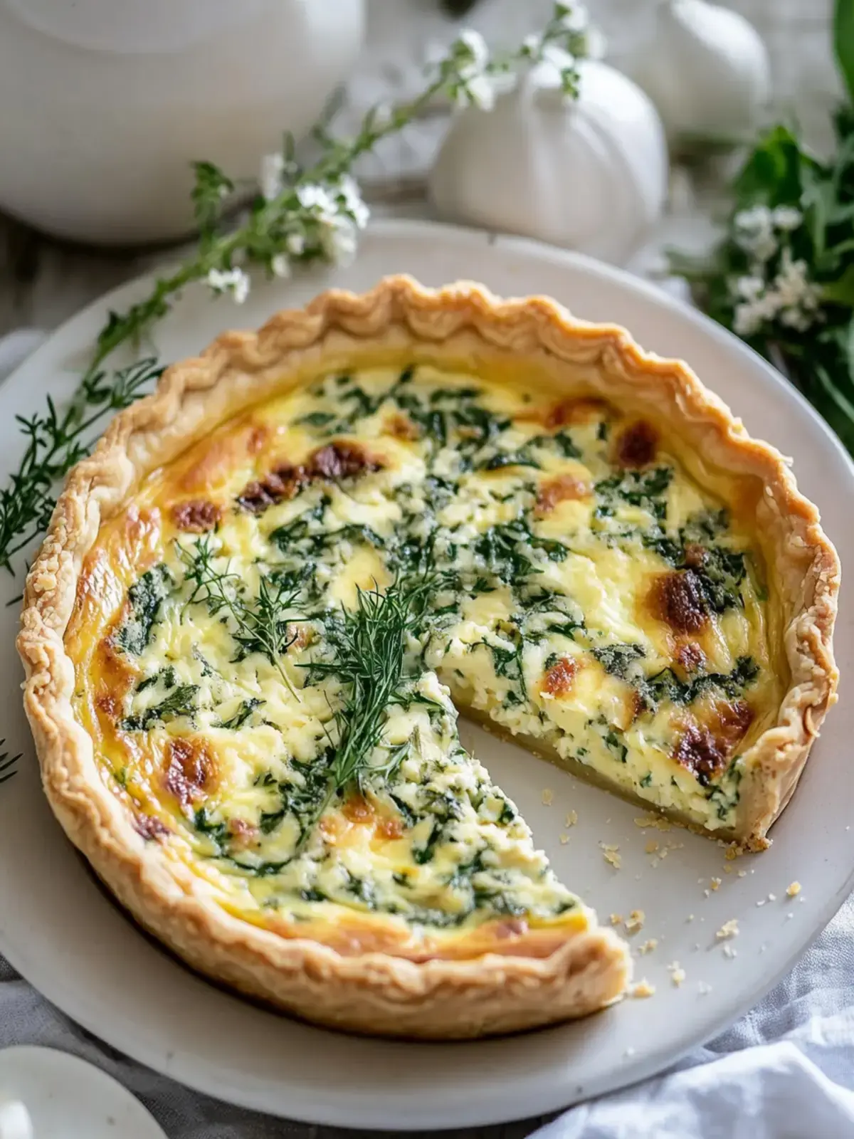 Bärlauch Quiche Rindfleisch