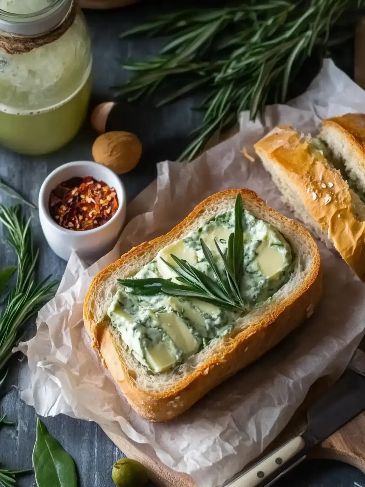 Bärlauch Schafskäse Dip