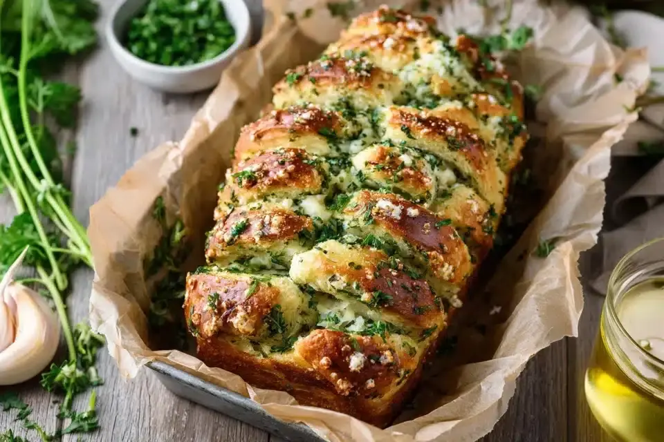 Bärlauch Zupfbrot Rezept